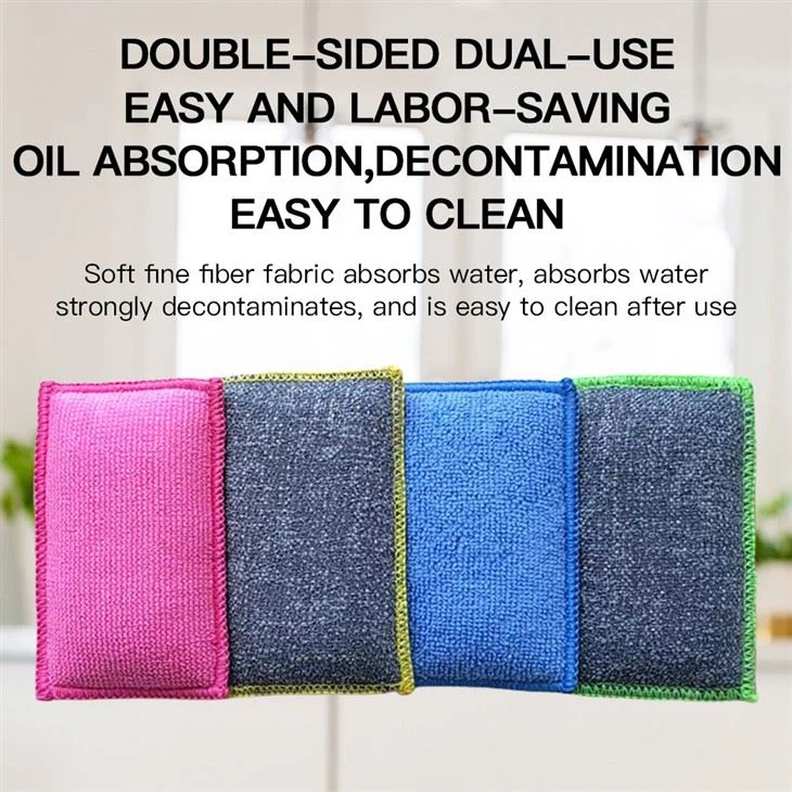 Odor Resistant Dishwashing Sponge